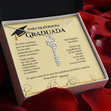 Collar Personalizado de Graduación con Nombre – Regalo Emotivo para Graduada | Joyería con Birrete | Recuerdo de Logro y Nuevos Comienzos Jewelry 