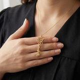 Collar Personalizado de Graduación con Nombre – Regalo Emotivo para Graduada | Joyería con Birrete | Recuerdo de Logro y Nuevos Comienzos Jewelry 