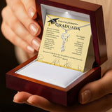 Collar Personalizado de Graduación con Nombre – Regalo Emotivo para Graduada | Joyería con Birrete | Recuerdo de Logro y Nuevos Comienzos Jewelry 
