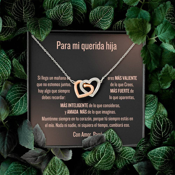 Collar "Unidos por Siempre" - El Susurro de un Padre a su Hija Jewelry 