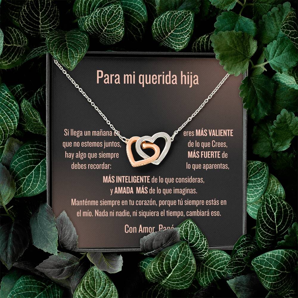 Collar "Unidos por Siempre" - El Susurro de un Padre a su Hija Jewelry 