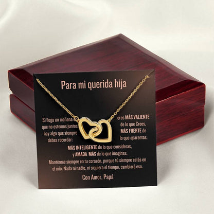 Collar "Unidos por Siempre" - El Susurro de un Padre a su Hija Jewelry 