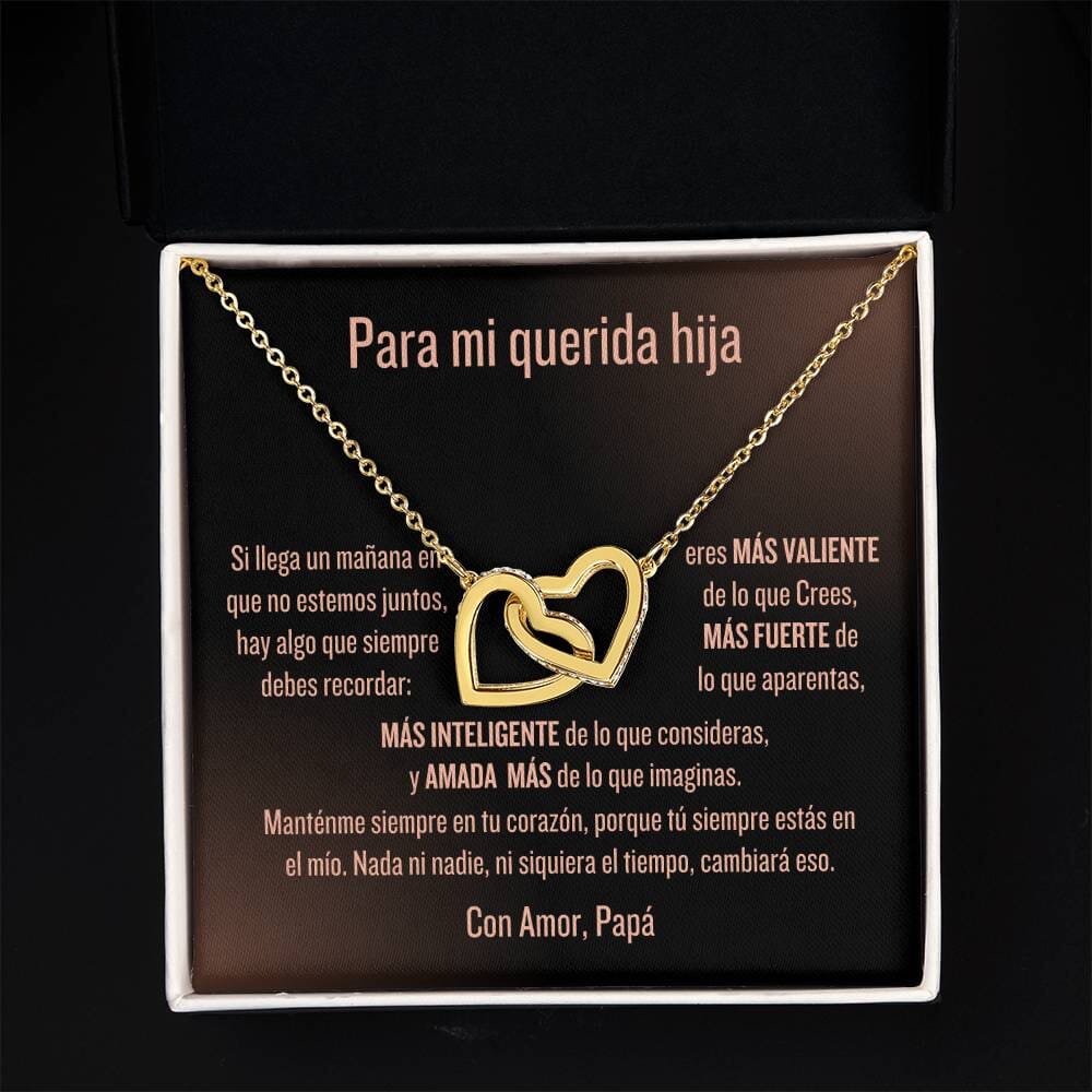 Collar "Unidos por Siempre" - El Susurro de un Padre a su Hija Jewelry 