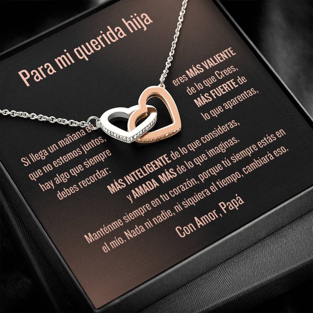 Collar "Unidos por Siempre" - El Susurro de un Padre a su Hija Jewelry 