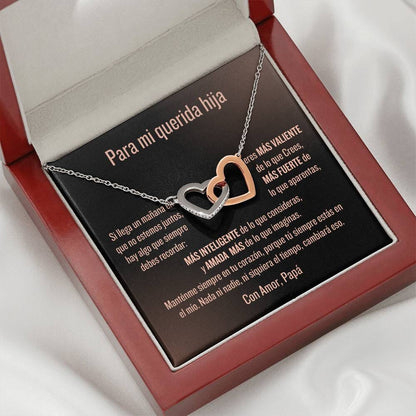 Collar "Unidos por Siempre" - El Susurro de un Padre a su Hija Jewelry 