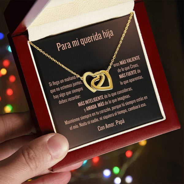 Collar "Unidos por Siempre" - El Susurro de un Padre a su Hija Jewelry 