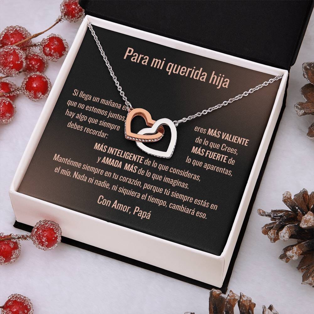 Collar "Unidos por Siempre" - El Susurro de un Padre a su Hija Jewelry 