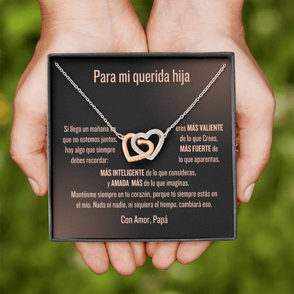 Collar "Unidos por Siempre" - El Susurro de un Padre a su Hija Jewelry 