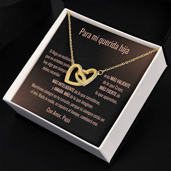 Collar "Unidos por Siempre" - El Susurro de un Padre a su Hija Jewelry 