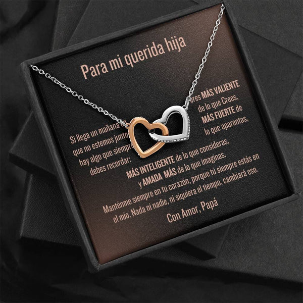Collar "Unidos por Siempre" - El Susurro de un Padre a su Hija Jewelry 