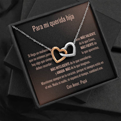 Collar "Unidos por Siempre" - El Susurro de un Padre a su Hija Jewelry 