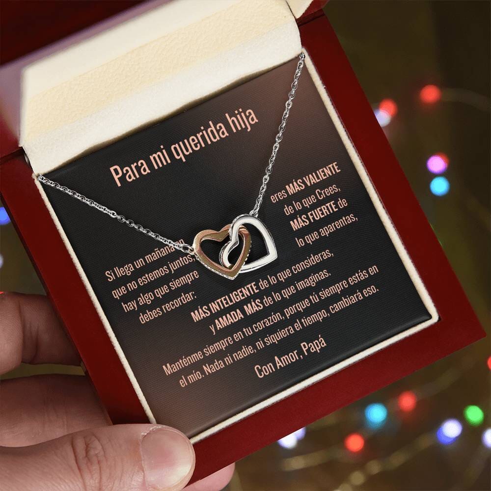 Collar "Unidos por Siempre" - El Susurro de un Padre a su Hija Jewelry 