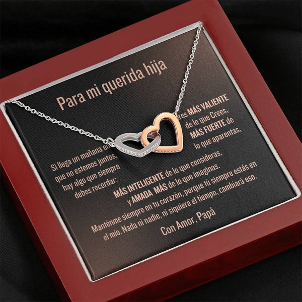 Collar "Unidos por Siempre" - El Susurro de un Padre a su Hija Jewelry 