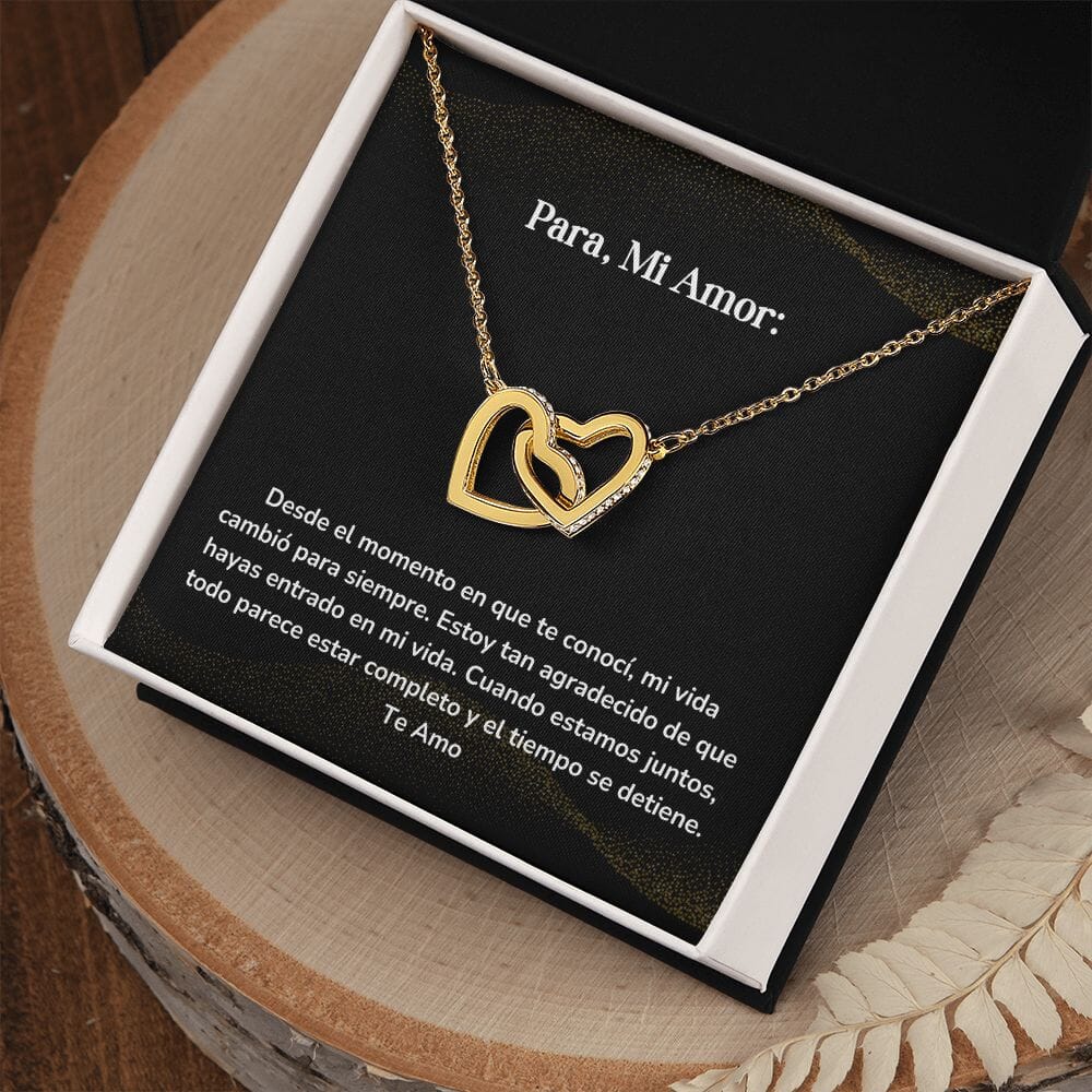 Corazones Entrelazados - Desde el momento en que te conocí, mi vida cambió para siempre. Jewelry/InterlockingHearts 