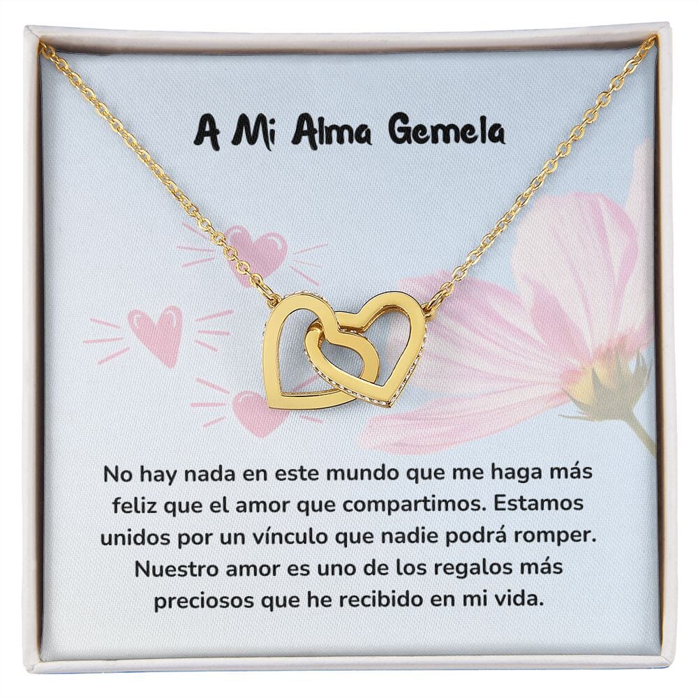 Corazones Entrelazados - Estamos unidos por un vínculo que nadie podrá romper Jewelry/InterlockingHearts Acabado en Oro Amarillo de 18 quilates Caja Estándard (GRATIS) 