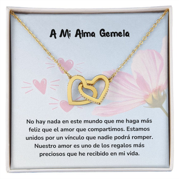 Corazones Entrelazados - Estamos unidos por un vínculo que nadie podrá romper Jewelry/InterlockingHearts Acabado en Oro Amarillo de 18 quilates Caja Estándard (GRATIS) 