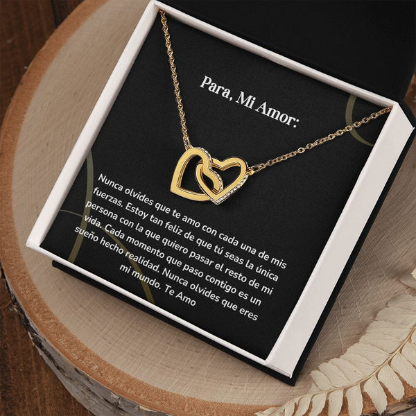 Corazones Entrelazados - Nunca olvides que te amo con cada una de mis fuerzas. Jewelry/InterlockingHearts 