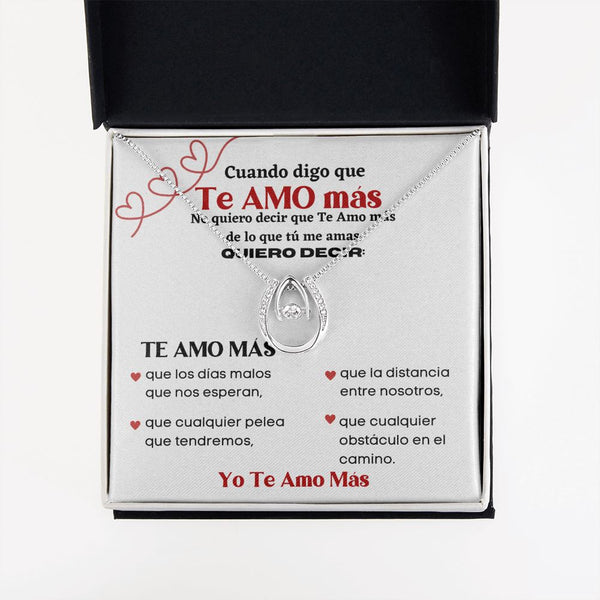 Cuando digo que Te Amo más - Collar afortunada en el amor - **NUEVO** Jewelry 