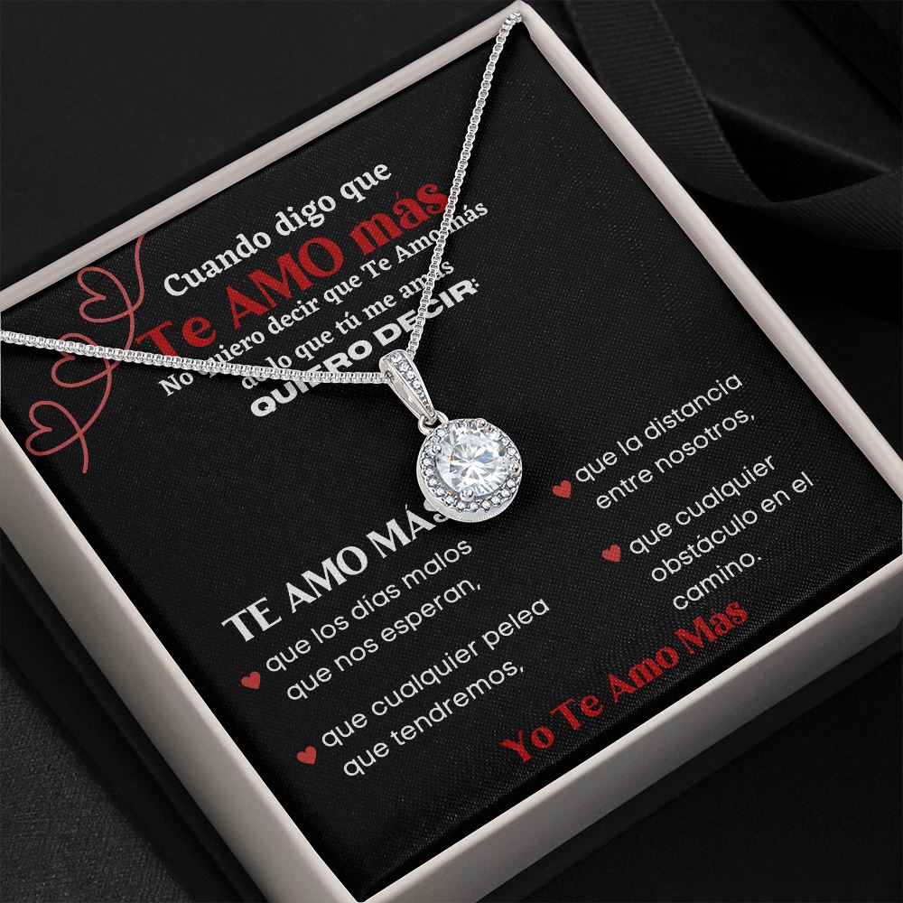 Cuando digo que Te Amo más - Collar Esperanza Eterna Jewelry 