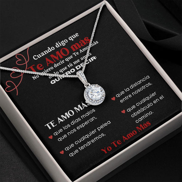 Cuando digo que Te Amo más - Collar Esperanza Eterna Jewelry 