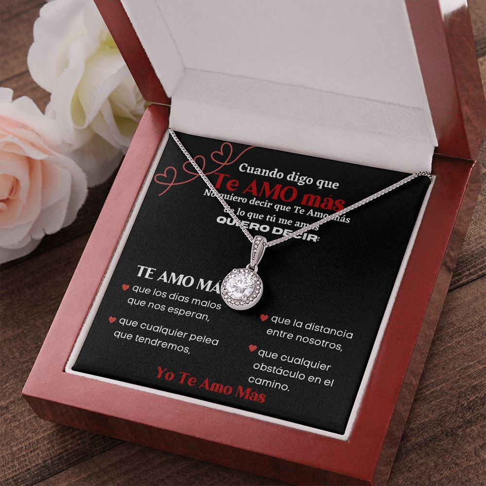 Cuando digo que Te Amo más - Collar Esperanza Eterna Jewelry 
