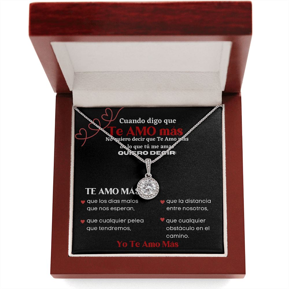 Cuando digo que Te Amo más - Collar Esperanza Eterna Jewelry 
