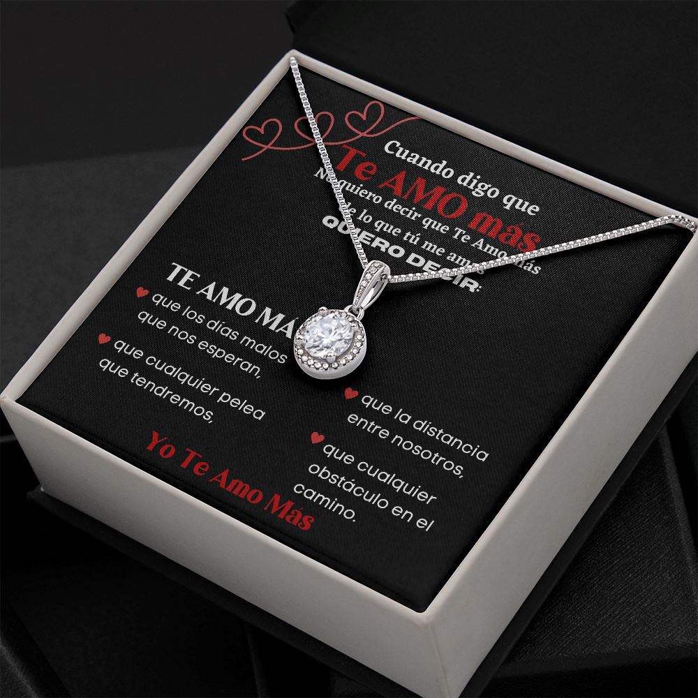 Cuando digo que Te Amo más - Collar Esperanza Eterna Jewelry 