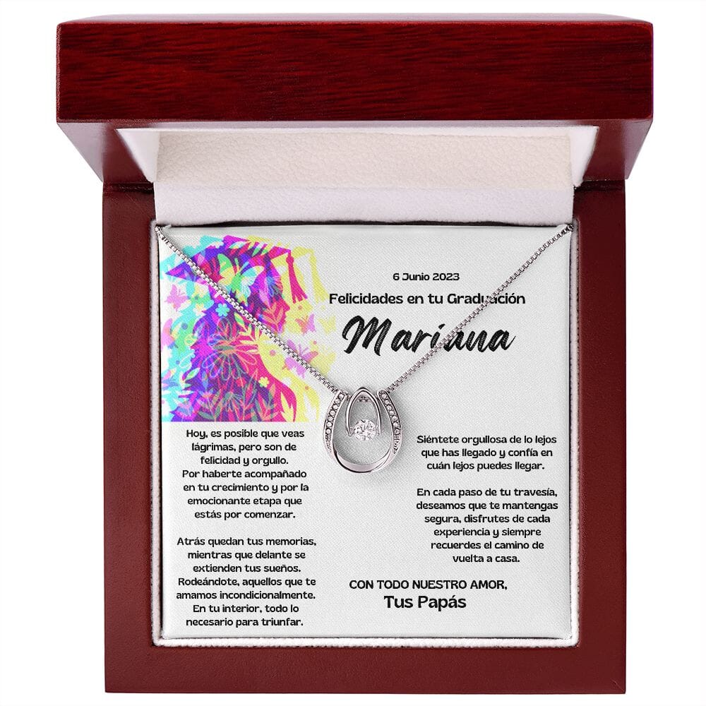 Destino: El Collar Perfecto para Celebrar el Éxito de Tu Hija - Collar Destino Jewelry 