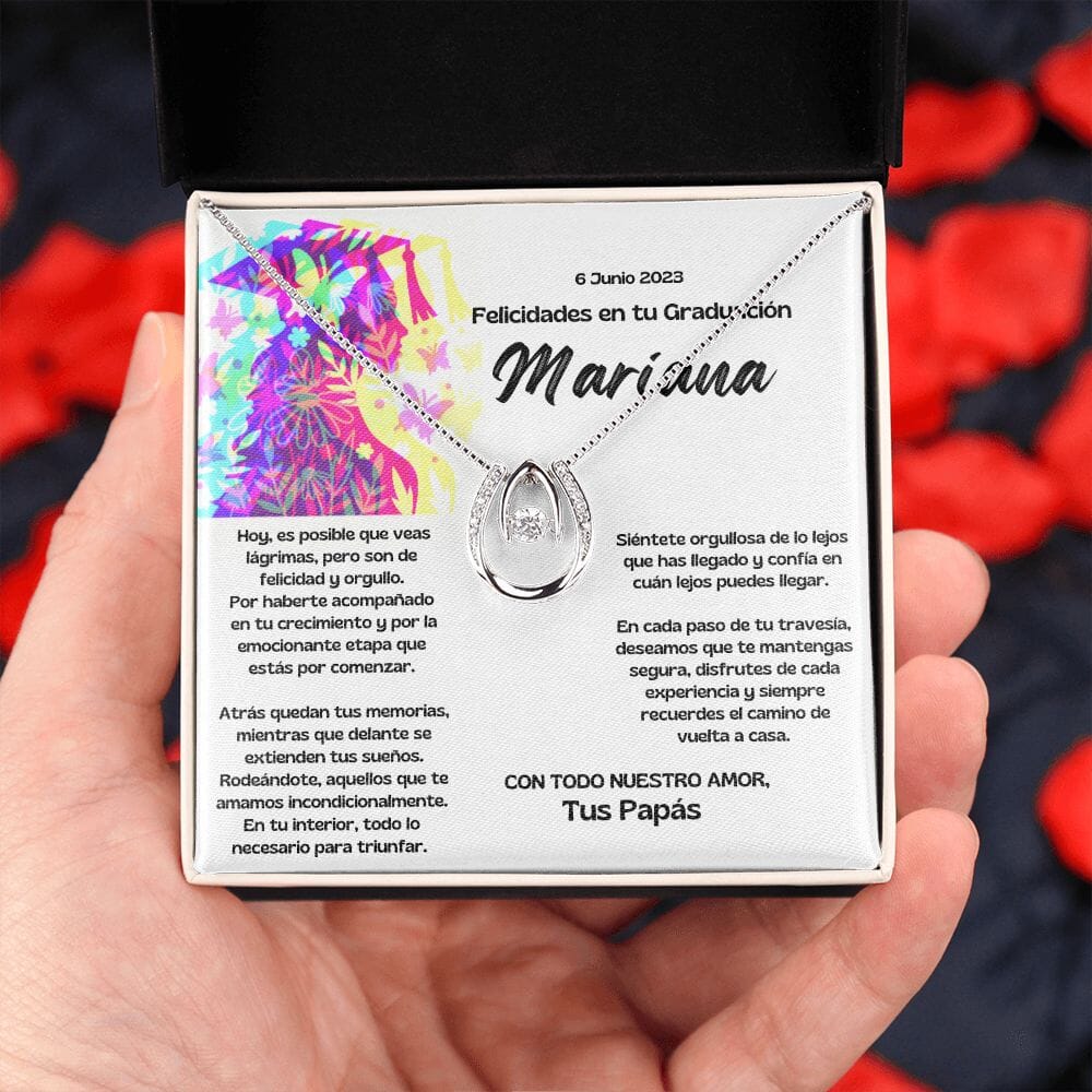 Destino: El Collar Perfecto para Celebrar el Éxito de Tu Hija - Collar Destino Jewelry 