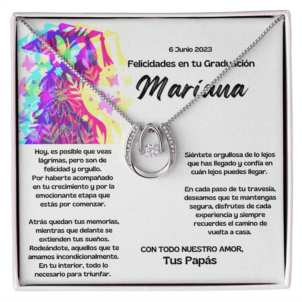 Destino: El Collar Perfecto para Celebrar el Éxito de Tu Hija - Collar Destino Jewelry 