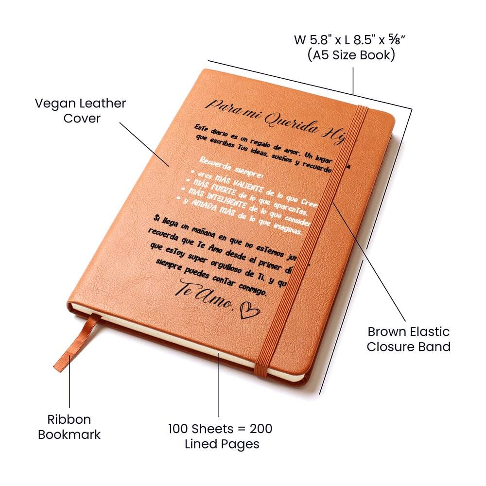 Diario de Amor Eterno: Un Regalo Único para Tu Hija Jewelry 