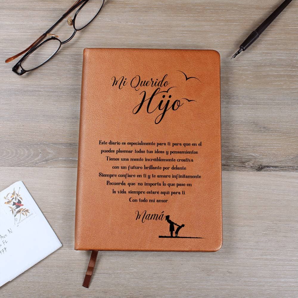 Diario Inspirador de Sueños y Creatividad para un Hijo Jewelry 