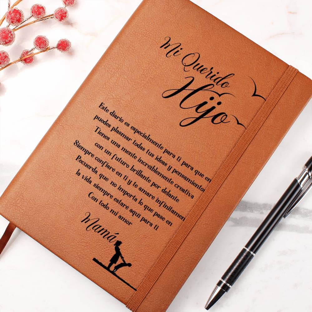 Diario Inspirador de Sueños y Creatividad para un Hijo Jewelry 