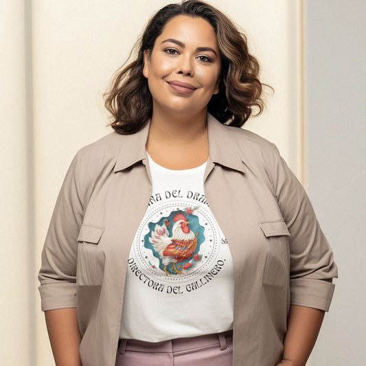 Directora del Gallinero: La Camiseta para la Reina del Drama - Regalo Exclusivo para Mamá T-Shirt 