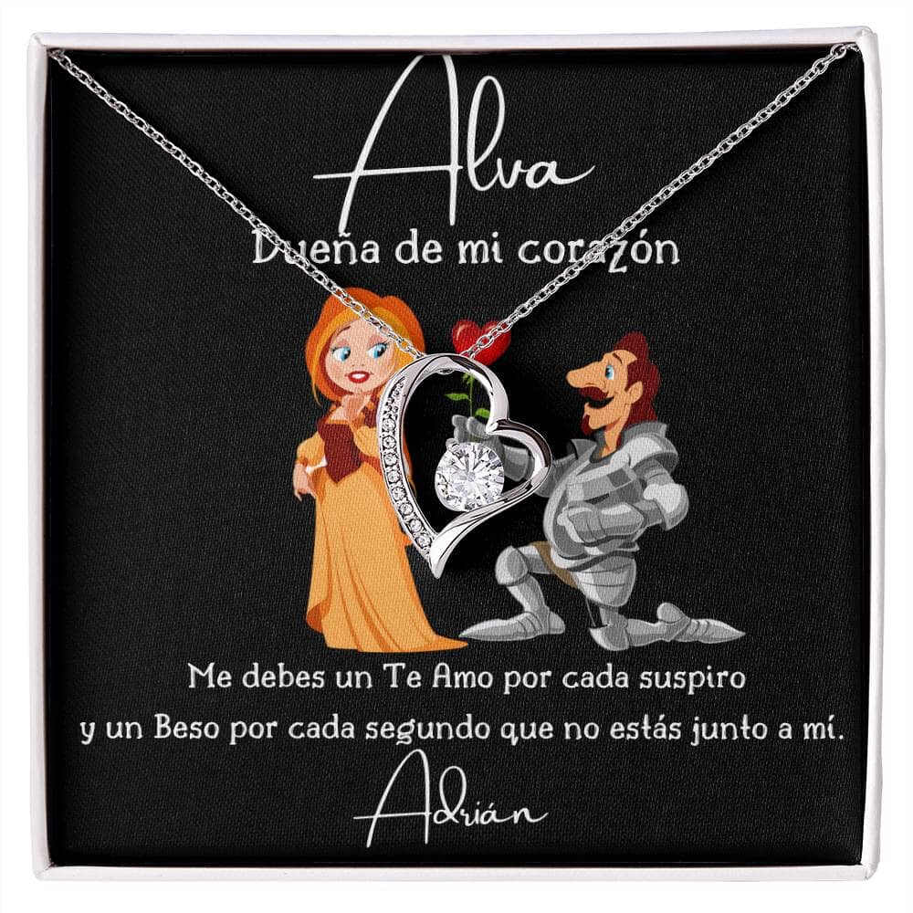 Dueña de mi corazón - Collar Forever Love para la Esposa. Jewelry/ForeverLove 