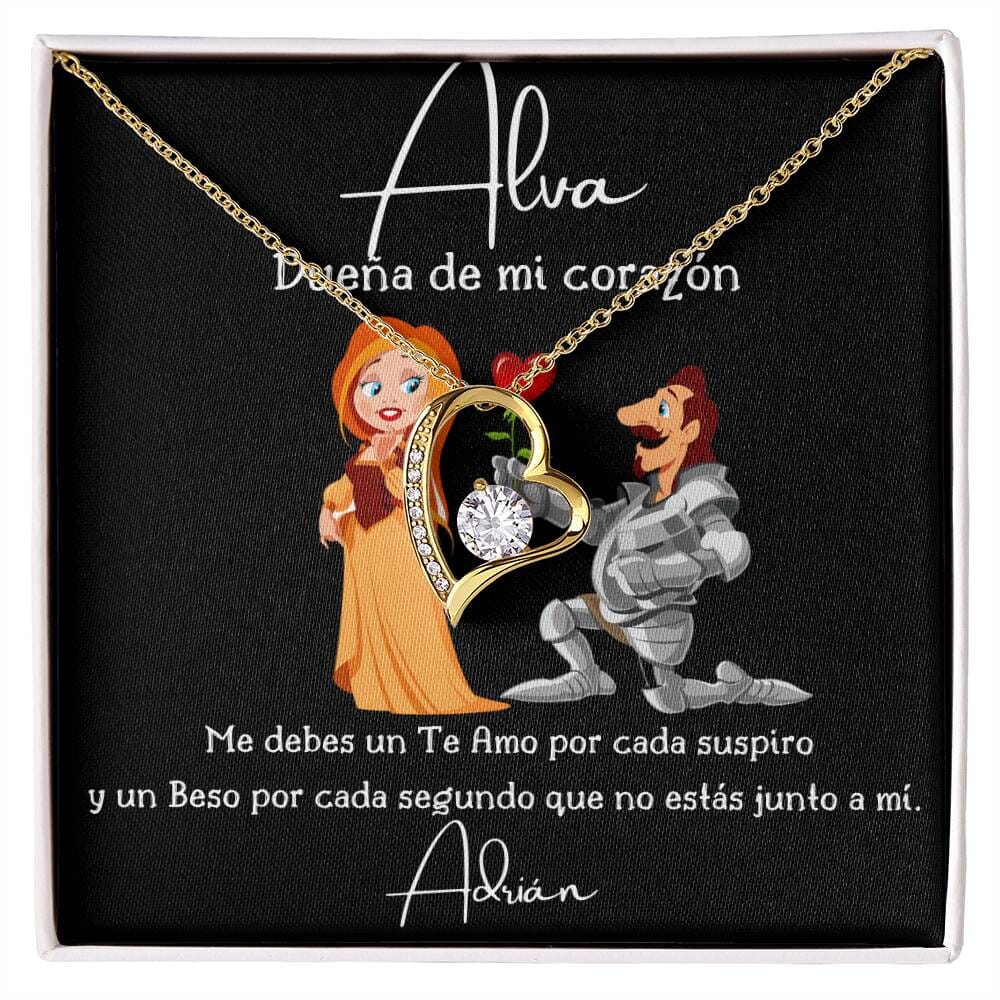 Dueña de mi corazón - Collar Forever Love para la Esposa. Jewelry/ForeverLove 