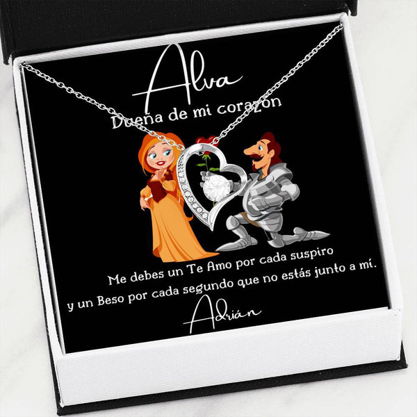 Dueña de mi corazón - Collar Forever Love para la Esposa. Jewelry/ForeverLove 