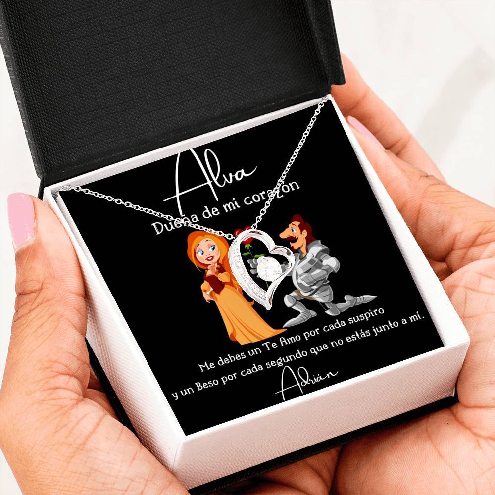 Dueña de mi corazón - Collar Forever Love para la Esposa. Jewelry/ForeverLove 