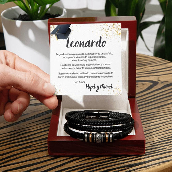 Eco de Amor Eterno: Una Pulsera de Graduación que Encierra Orgullo y Promesas Inquebrantables Jewelry/bracelet ShineOn Fulfillment 