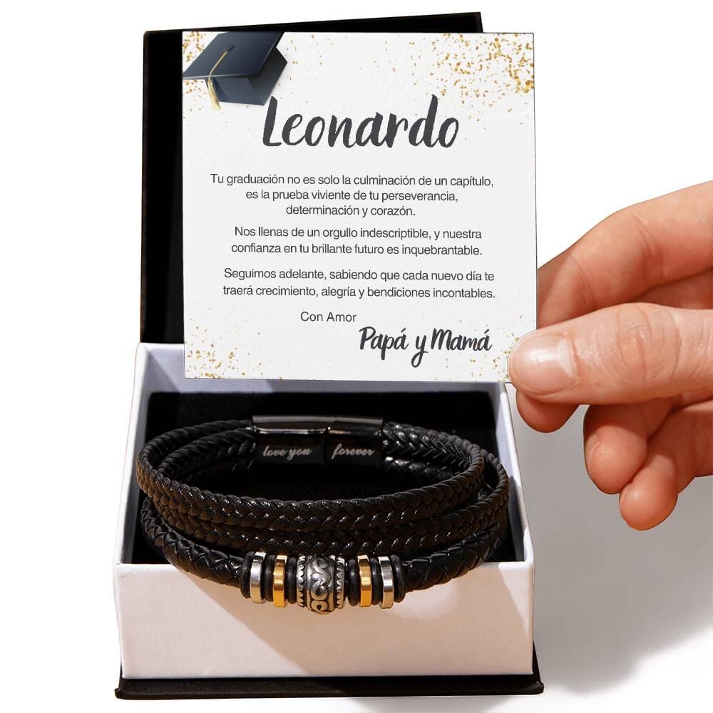 Eco de Amor Eterno: Una Pulsera de Graduación que Encierra Orgullo y Promesas Inquebrantables Jewelry/bracelet 