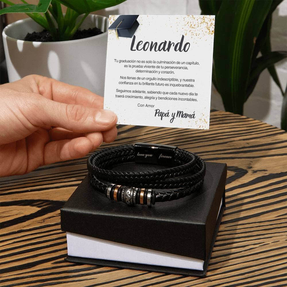Eco de Amor Eterno: Una Pulsera de Graduación que Encierra Orgullo y Promesas Inquebrantables Jewelry/bracelet 