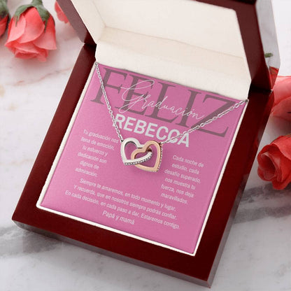 Ecos de Amor y Éxito: Collar de Corazones para Una Graduación Inolvidable - Collar Corazones Entrelazados Jewelry/InterlockingHearts 
