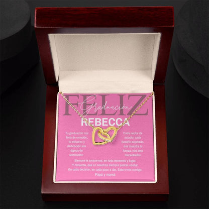 Ecos de Amor y Éxito: Collar de Corazones para Una Graduación Inolvidable - Collar Corazones Entrelazados Jewelry/InterlockingHearts 