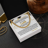 Ecos de Orgullo y Amor: Un Legado de Luz en tu Graduación Jewelry/CubanLink ShineOn Fulfillment <p>Acabado en Oro Amarillo de 14 quilates</p> Standard Box 