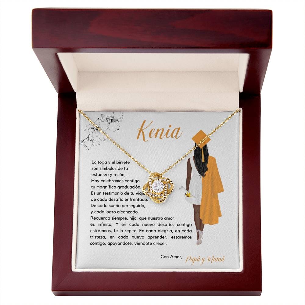 Ecos de Orgullo y Amor: Un Regalo de Graduación Inolvidable Jewelry/LoveKnot 