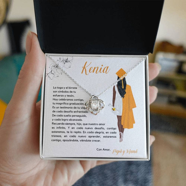Ecos de Orgullo y Amor: Un Regalo de Graduación Inolvidable Jewelry/LoveKnot 