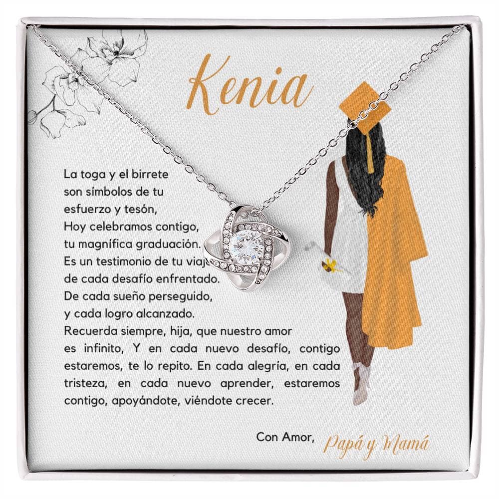Ecos de Orgullo y Amor: Un Regalo de Graduación Inolvidable Jewelry/LoveKnot 