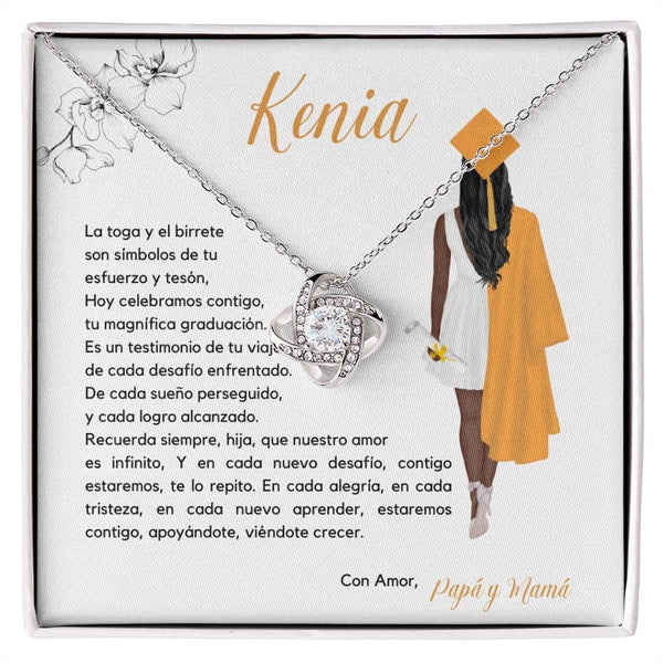 Ecos de Orgullo y Amor: Un Regalo de Graduación Inolvidable Jewelry/LoveKnot 