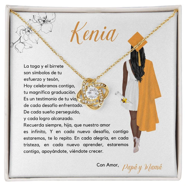 Ecos de Orgullo y Amor: Un Regalo de Graduación Inolvidable Jewelry/LoveKnot 