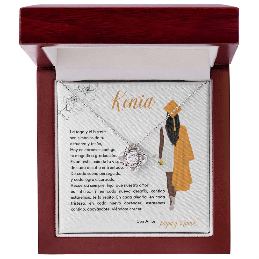 Ecos de Orgullo y Amor: Un Regalo de Graduación Inolvidable Jewelry/LoveKnot 